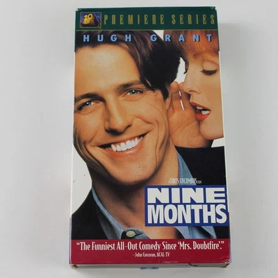 Nine Months VHS 1996 20th Century Fox Video Hugh Grant - Image 1 of 4