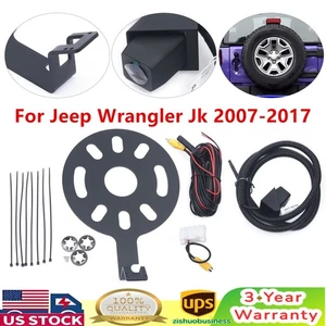 170° Car Rear View Reverse Camera for 2007-2015 2016 2017 2018 Jeep Wrangler HD - Picture 1 of 12