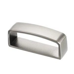 1-1/4 Inch 40mm Belt Loop Keepers, Alloy Belt Men's Buckle, Silver Grey - Picture 1 of 6