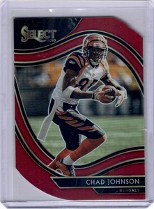 2020 Panini Select - Field Level Chad Johnson #326 Red Prizm Die-Cut  - Picture 1 of 2