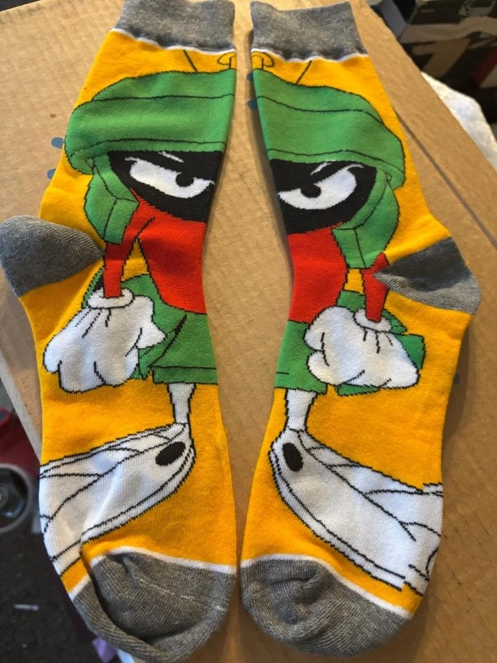 MARVIN THE MARTIAN SOCKS  (UNISEX) - Image 1 of 1