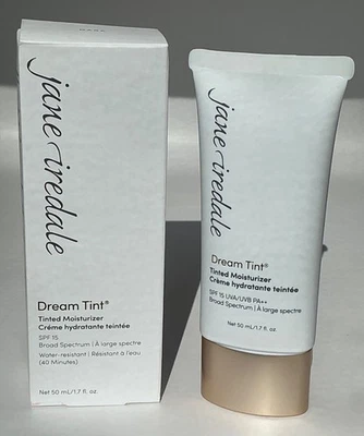 Jane Iredale Dream Tint Tinted Moisturizer SPF 15 Dark  1.7oz NIB EXP 11/2026 - Image 1 of 4