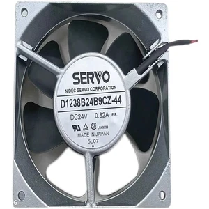 D1238B24B9CZ-44 DC24V 0.82A 12CM Aluminum Frame Inverter Fan - Picture 1 of 4