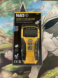 Klein Tools LAN Scout Jr. 2 Tester kabli transmisji danych VDV526-200 Nowy ZAPIECZĘTOWANY - Zdjęcie 1 z 2