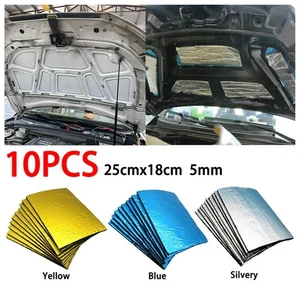 Car Sound Deadener Mat Proofing Thick Insulation Material Dynamat Noise 7*9.84'' - Picture 1 of 15