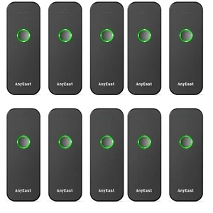 10Piece Mini 2D Code QR Barcodescanner Bluetooth+2.4G+USB für PC/iOS/Android POS - Picture 1 of 15