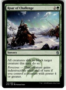 Ruggito di Sfida Khans of Tarkir Regolare MTG - Foto 1 di 2