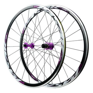 Road Bike Wheelset 700C 24 Holes Rim Brake DT 54T Ratchet Hub Bicycle Wheels - Picture 1 of 22