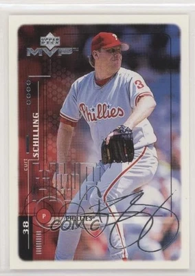 1999 Upper Deck MVP Silver Script Curt Schilling #155 - Image 1 of 2