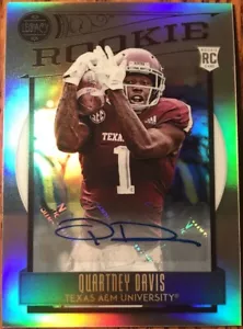 2020 Panini Legacy Rookies Premium Penmanship Silver Quartney Davis #179 - Picture 1 of 2