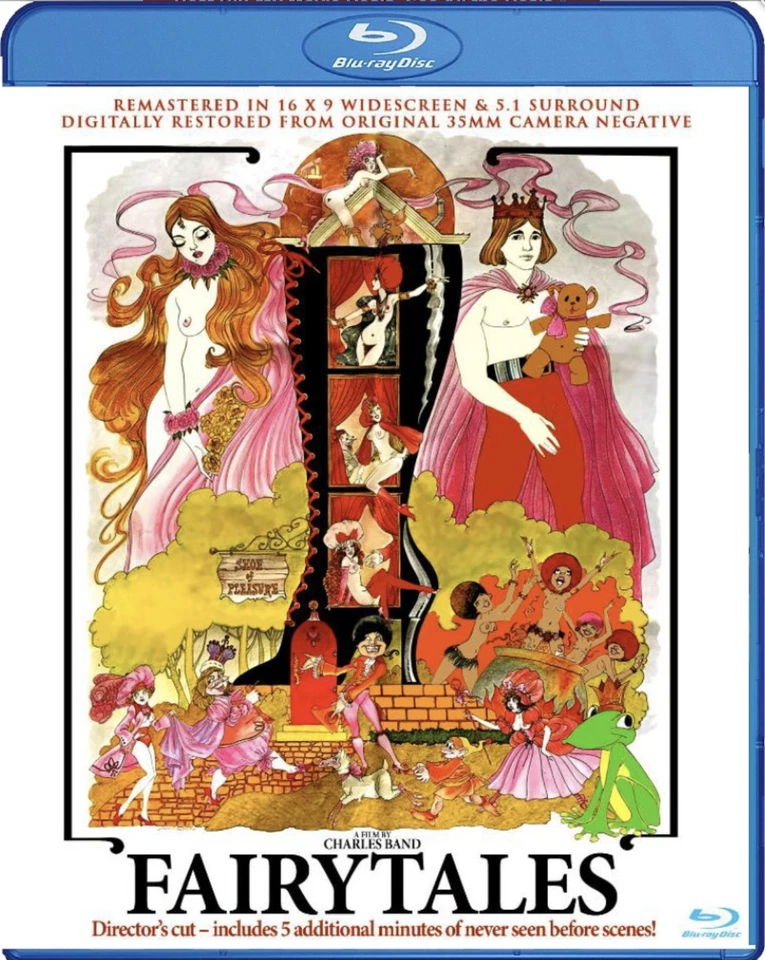 Fairy Tales Blu-ray (1978) Comedy Spoof Fantasy Remastered Linnea Quigley - Image 1 of 1