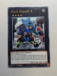 Gear Gigant X MAGO-EN131 Gold Rare 1st Edition - Foto 1 di 1