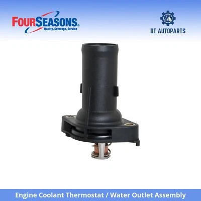 Dodge Grand Caravan 2010 motor refrigerante termostato/conjunto de salida de agua 4 estaciones Foto 1 de 4