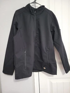 New Black Dickies MEN Large Softshell Jacket - Picture 1 of 4