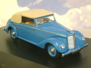 OXFORD 1/43 1947 ARMSTRONG SIDDELEY HURRICANE "BLUEBIRD BLUE" MALCOLM CAMPBELL - Picture 1 of 2