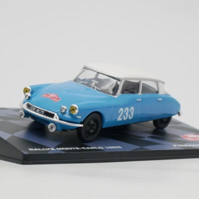压铸 Ixo 1: 43 比例 Citroen DS 19 WRC 1963 拉力赛赛车合金汽车模型 — 第 1/4 张图片