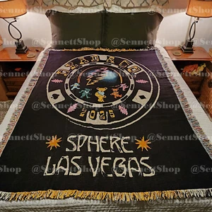 Dead & Company Forever Cotton Blanket (55" x 65") 2025 Sphere Vegas - Picture 1 of 14
