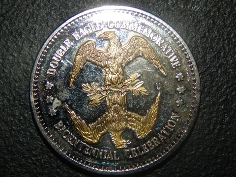 1987 US Constitution Double Eagle Bicentennial Commemorative Coin Cover
