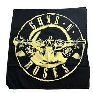 Guns N Roses Logo Bandana Handkerchief 20"x20" - Picture 1 of 6