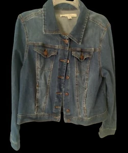 Cato Denim Jacket Size Large NWOT - Picture 1 of 9
