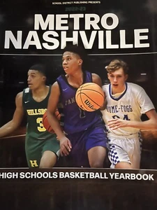 2022-23 METRO NASHVILLE ANUARIO PROGRAMA ESCUELAS SECUNDARIAS BALONCESTO FINAL FOUR 2025 - Imagen 1 de 1