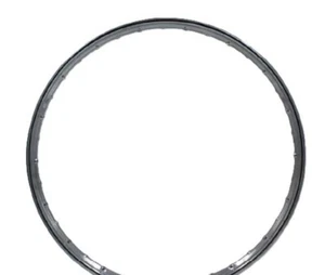 Cerchio 26 X 1 3/4 In Acciaio Cromato 36 Fori Per Carretto e Bici Epoca RADAELLI - Foto 1 di 2