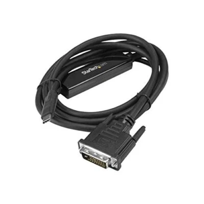 StarTech USB-C to DVI Cable 6ft 1080p Video Adapter for Monitor - Image 1 of 3
