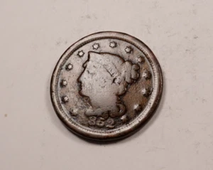 1852 Flechthaar großer Cent * XL234 - Bild 1 von 2