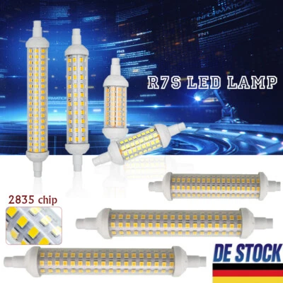 R7S LED Leuchtmittel Dimmbar Halogenstab Fluter Strahler Deckenfluter Warmweiß - Bild 1 von 4
