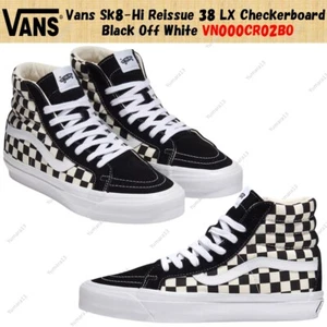 Vans Sk8-Hi Reissue 38 LX Checkerboard Black Off White VN000CR02BO Herren Gr. - Bild 1 von 7