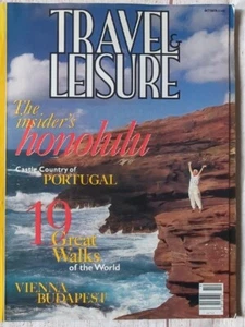 TRAVEL & LEISURE Magazine October 1994 Honolulu Portugal Vienna/Budapest - Picture 1 of 1