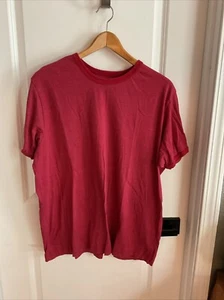 Mossimo Supply Co. - Athletic Fit Short Sleeve Tee - Red - Men’s Size X-Large - Picture 1 of 11