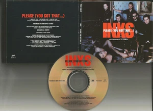 Michael Hutchence INXS Please you got that RARE CLUB MIX & EDIT PROMO CD Single - Picture 1 of 1