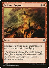 FOIL Seismic Rupture | MtG Magic Dragons of Tarkir | English | Near Mint