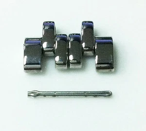 ESLABÓN Y PIN DE ACERO TISSOT T52.1.281.31 DESIRE S/ TOTALMENTE NUEVO ORIGINAL GENUINO 12 mm - Imagen 1 de 5