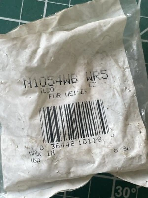 9 Wr5 Weisser Key Blanks Locksmith Ilco Uncut Brass - Image 1 of 2