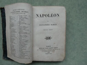 Napoleon par Alexandre Dumas nouv. ed. Paris Levy 1865 - Foto 1 di 8