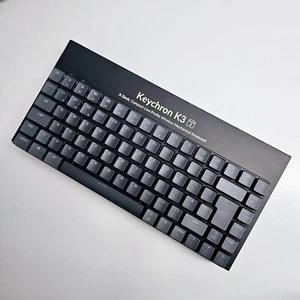 Keychron K3 V2 RGB Brown Switch Ultra-Slim 75% ISO UK Keyboard Wireless (K3-E3) - Zdjęcie 1 z 15