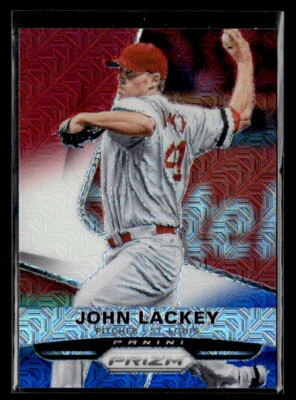 John Lackey - 2015 Panini Prizm Red/White/Blue Mojo Prizms #87 - Image 1 of 2