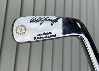 Right Handed Robert T Jones Jr. Heritage Golf St. Andrews Putter w/ Wood Shaft - Image 1 of 4