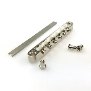 Faber ABRL-NGN ABRLNGN Locking ABR Bridge Nickel Gloss Nylon Saddles 3031-10 - Picture 1 of 1