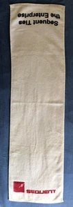 Sequent Computers Systems Cloth Towel 40" by 11.5" - SOME STAINS - Picture 1 of 11