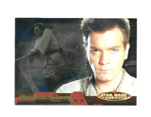 2001 STAR WARS EVOLUTION P-1 FOIL PROMO CARD FREE SHIPPING  - Picture 1 of 2