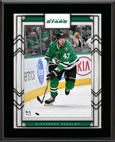 Alexander Radulov Dallas Stars 10.5" x 13" Sublimated Player Plaque Cover