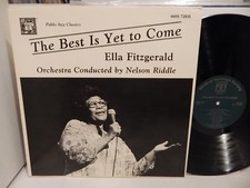 ELLA FITZGERALD "Best Is Yet to Come" Nelson Riddle Hubert Laws Joe Pass Mint LP