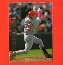 1998 Topps Picture Perfect Insert P4 Mark McGwire Cardinals