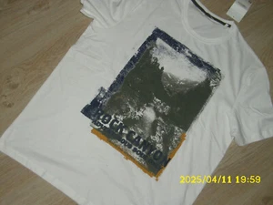 * Herren T-Shirt Weiß mit Aufdruck Gr. L * von C & A * NEU * siehe Foto´s * - Bild 1 von 4