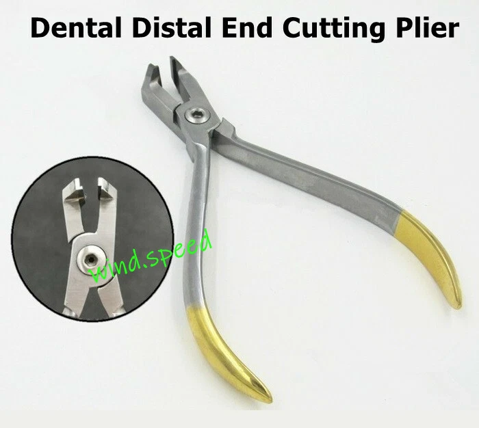 Orthodontic Distal End Wire Cutter Pliers Filaments Tungsten Carbide Arch Forcep - Image 1 of 4
