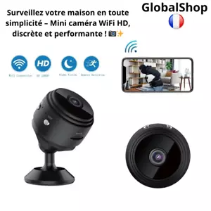 Mini Caméra WiFi HD 720P – Surveillance Discrète, Vision à Distance & Enregistre - Photo 1/3