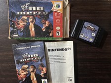 WWF No Mercy  (Nintendo 64 N64) Complete in Box Tested And Working wwe Wrestling